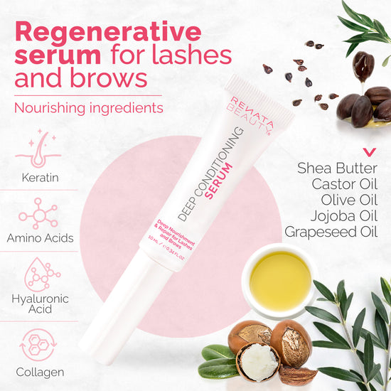 Wimper- en wenkbrauwen diep conditioner serum