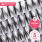 20D DOUBLE Volume Flare Lashes 80τμχ Πολυσυσκευασία