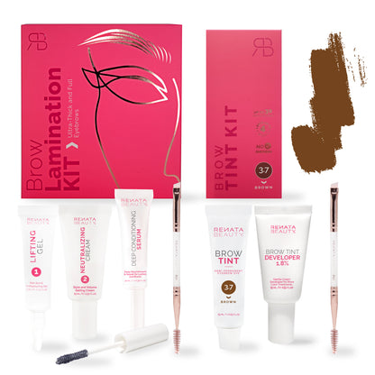 Kit bundle: laminazione e tinta per sopracciglia